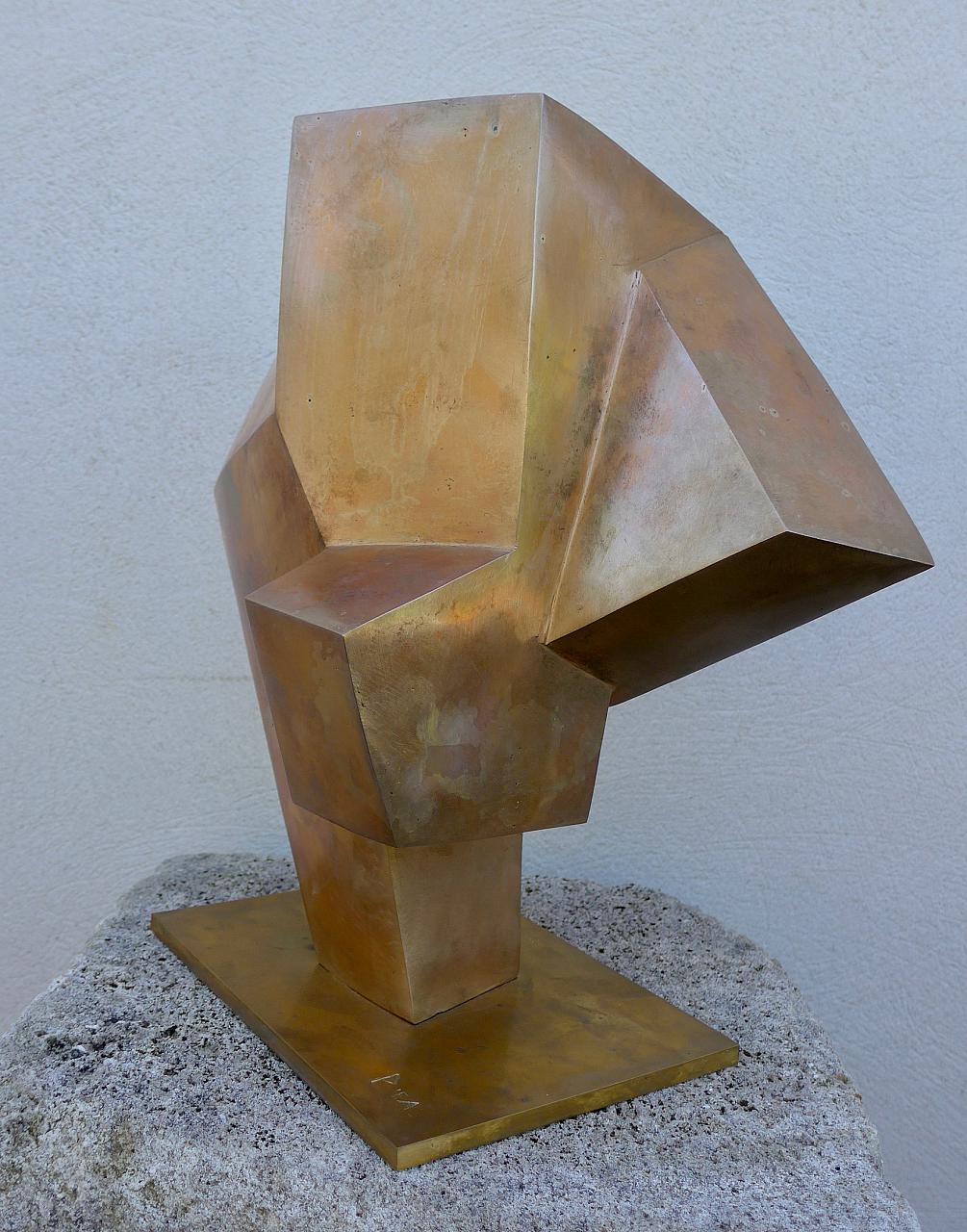 Kopf mit großer Nase Kopf mit großer Nase