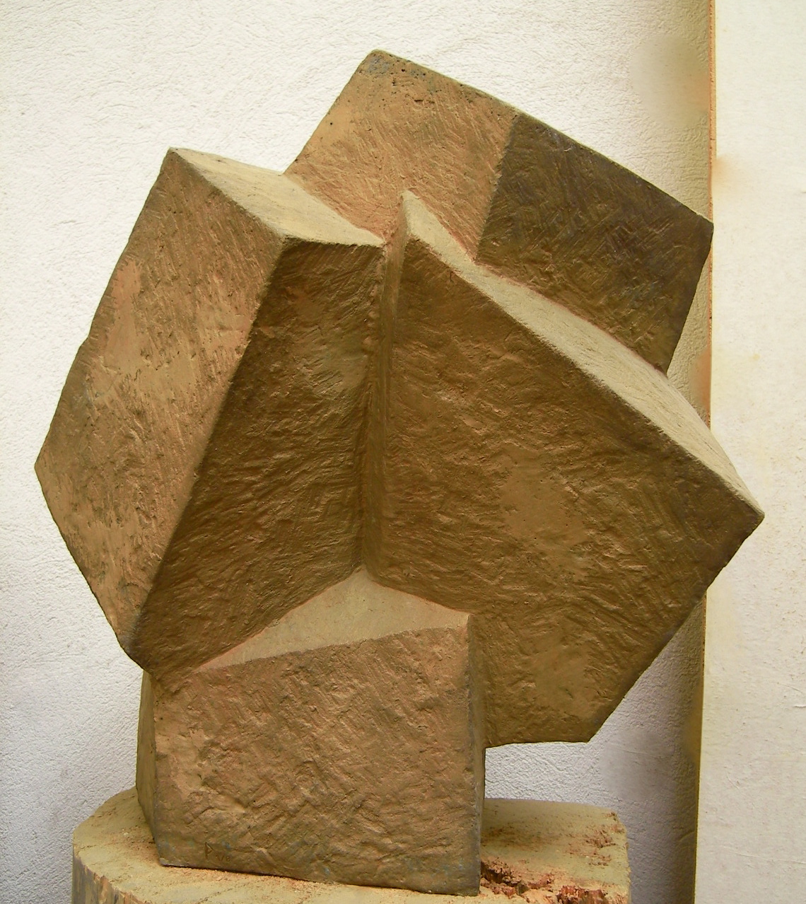 Schräge Formation, Bronzefassung