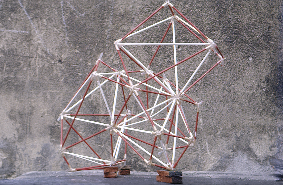 Modell für Raumkonstruktion - Trigon 67 