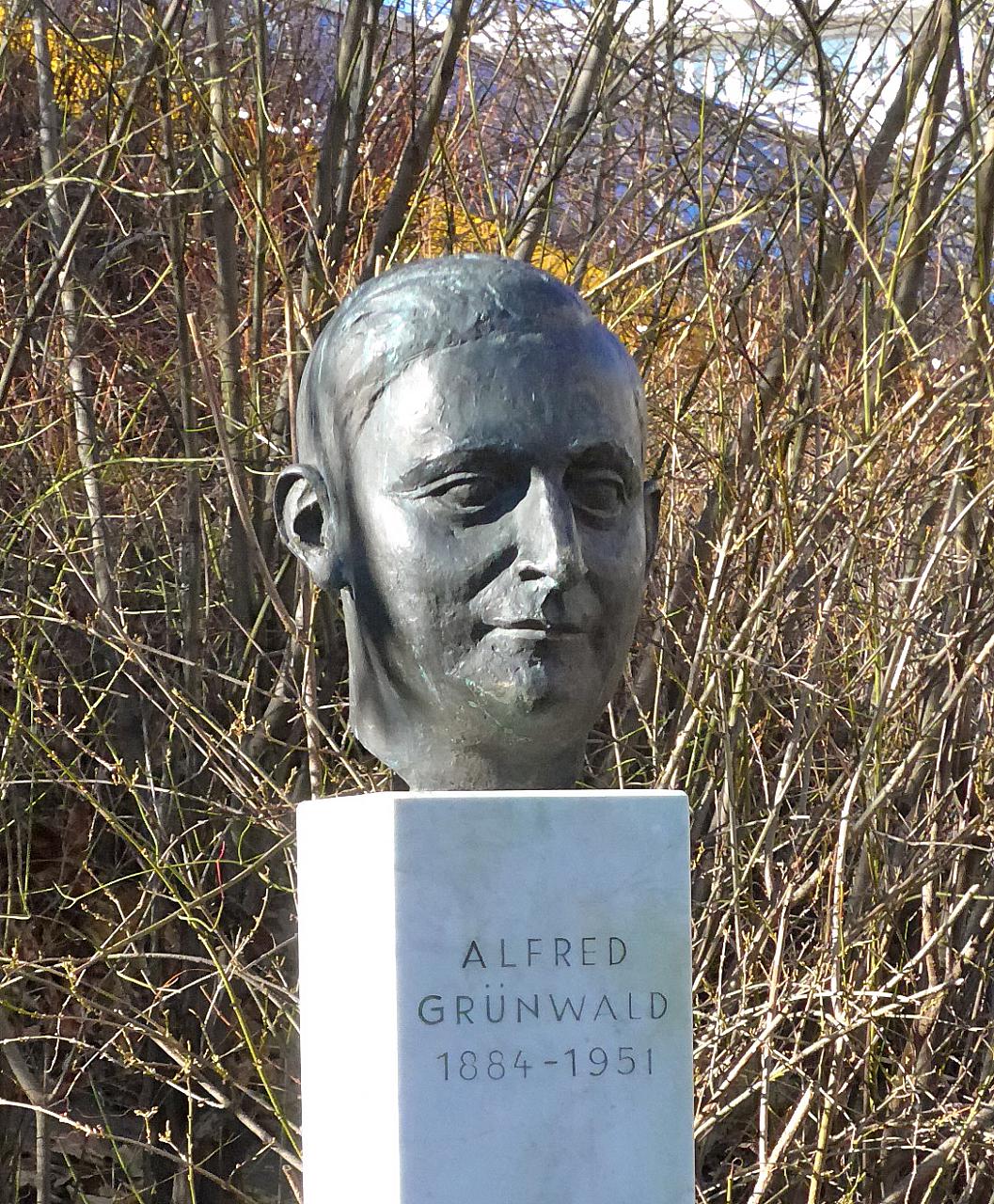 Portraitkopf Alfred Grünwald