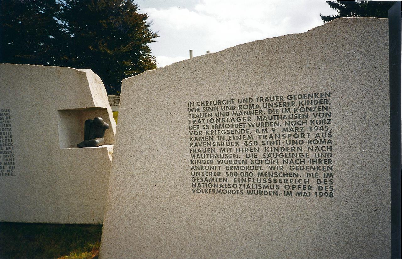 Denkmal für Sinti und Roma, KZ Mauthausen, Oberösterreich