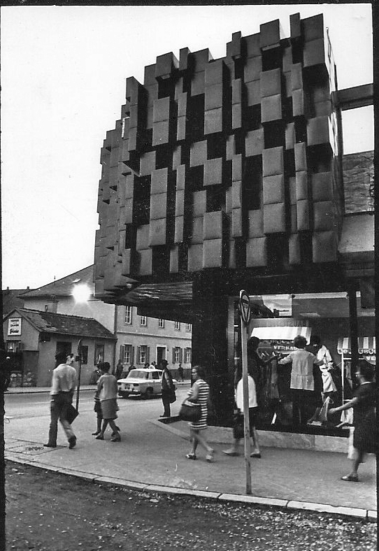 Fassadengestaltung für das Kaufhaus Kastner & Öhler, Judenburg